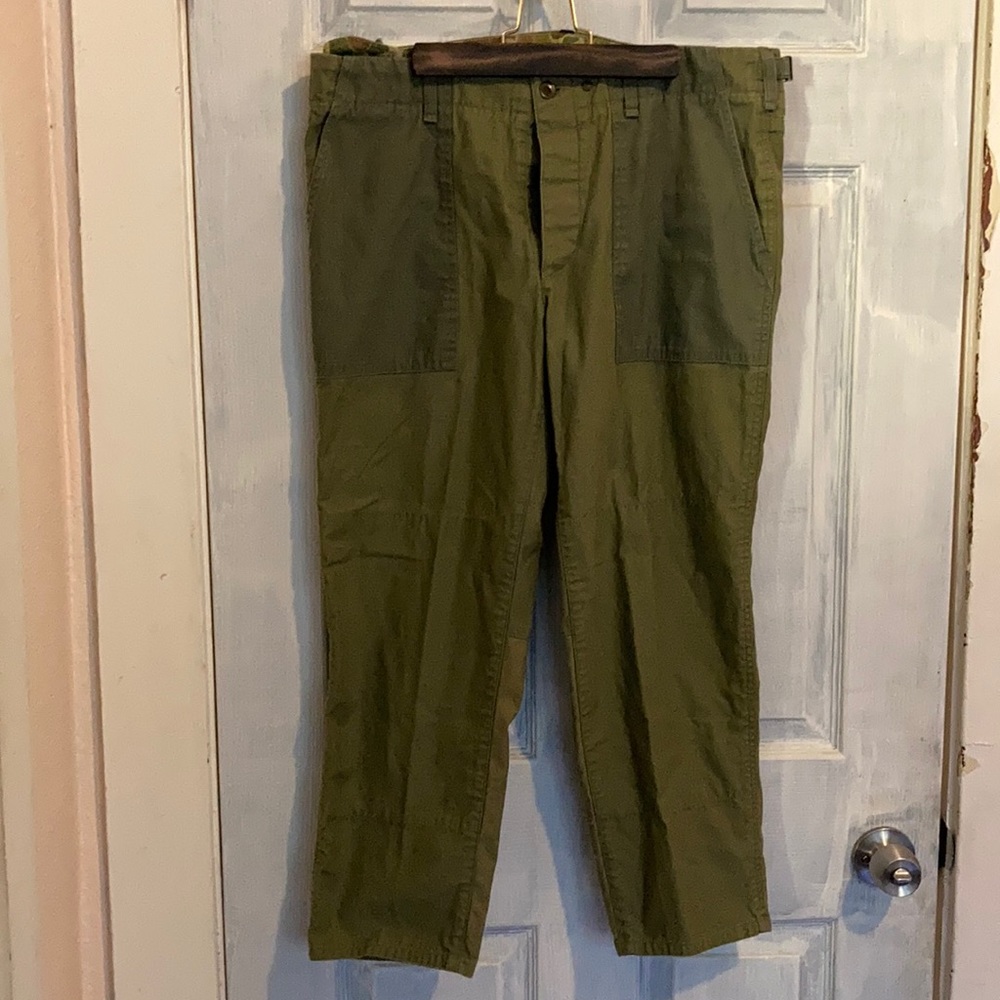 Rag and bone military surplus cargo chinos 34/28